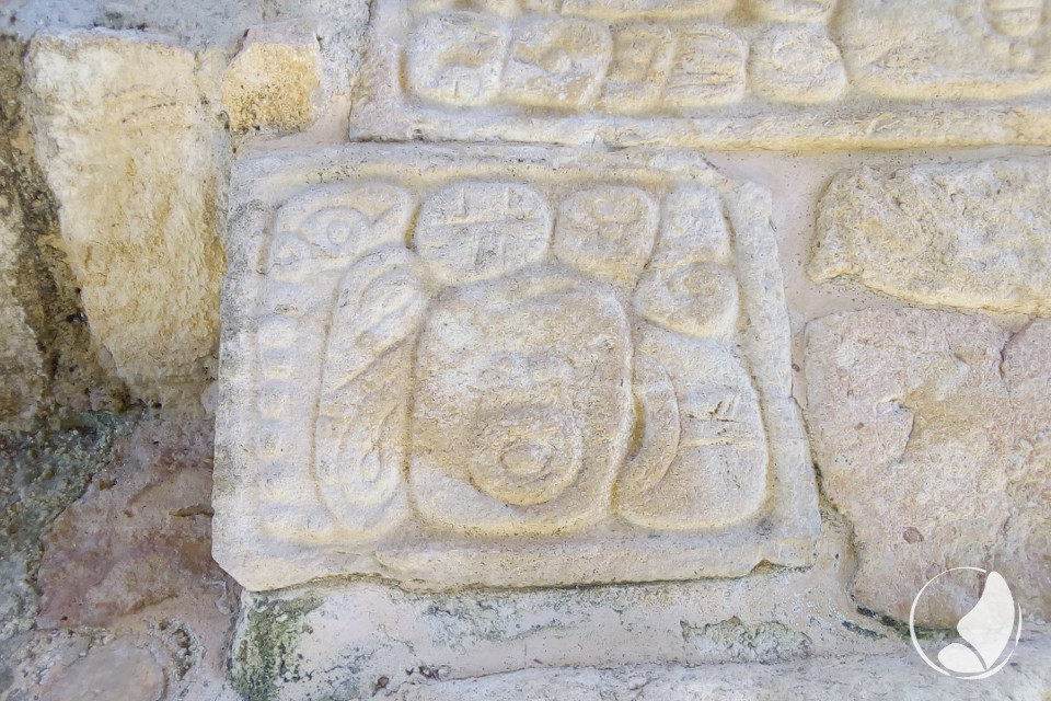 Mayantours Mayan Hieroglyphs Ek-Balam Archaeological Site