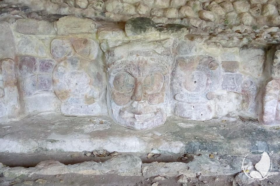 Mascarones Temple, Edzna Archaeological Zone
